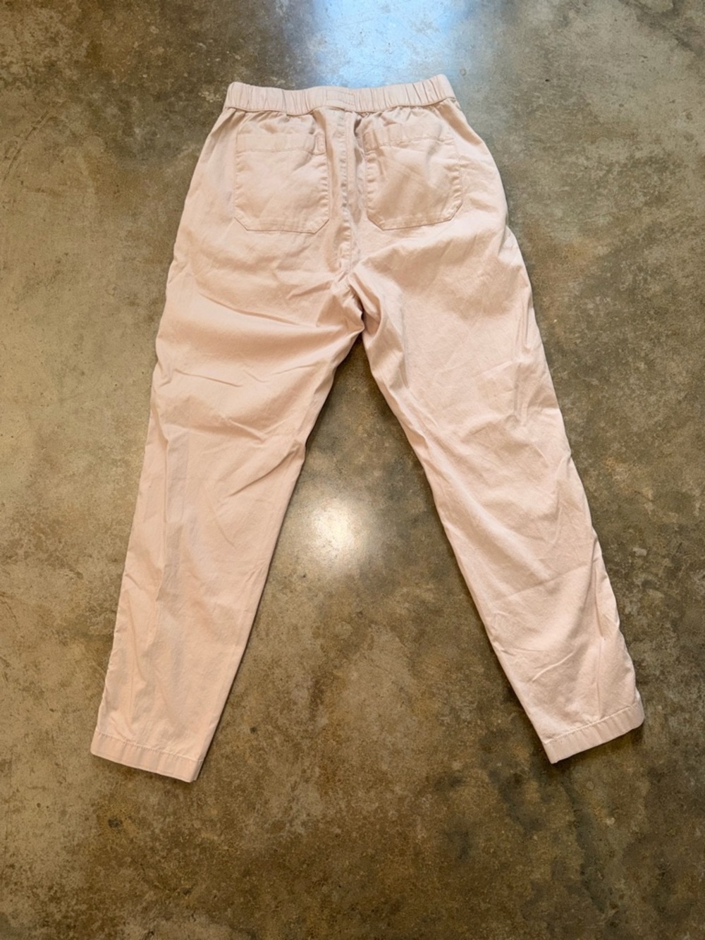 Pact Women's Khaki Drawstring Pants - Size S - Picture 2 of 11